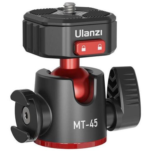 Ulanzi Octopus MT-45 hajlítható lábú pro állvány gömbfejjel, vakupapuccsal