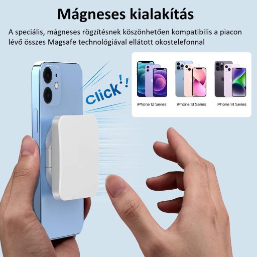 Ulanzi LT010 hordozható magsafe csatlakozású led lámpa, 2700-8000K, 300 mAh