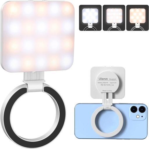 Ulanzi LT010 hordozható magsafe csatlakozású led lámpa, 2700-8000K, 300 mAh