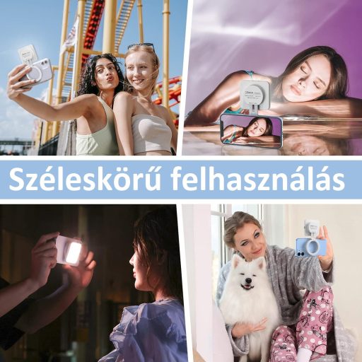 Ulanzi LT010 hordozható magsafe csatlakozású led lámpa, 2700-8000K, 300 mAh
