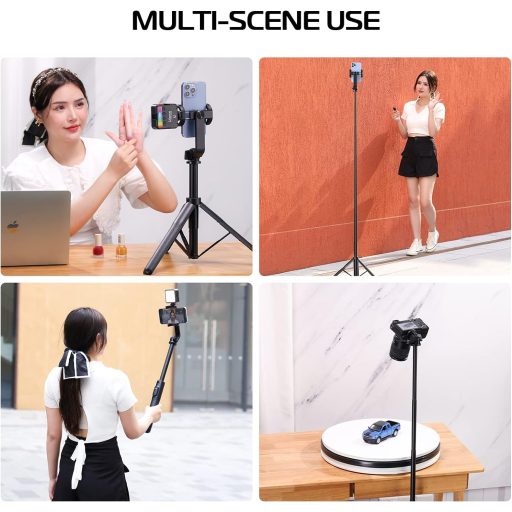 Ulanzi SK-03 szelfie állvány, monopod, bluetooth adapter, 30-160cm magasság