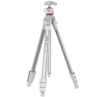   Ulanzi Ombra YING utazó állvány, 158cm max mag, 8kg teherbírás, arca swiss, telefontartó, fehér
