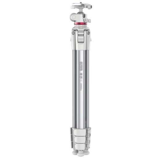 Ulanzi Ombra YING utazó állvány, 158cm max mag, 8kg teherbírás, arca swiss, telefontartó, fehér