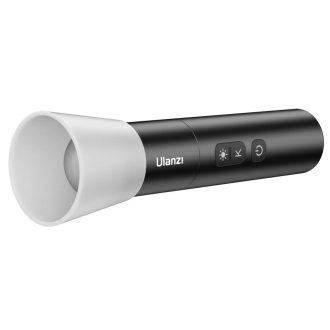   Ulanzi LM07 LED lámpa, zseblámpa forma, fókuszálható fény, időjárás álló, 2000mAh, állványmenet