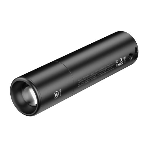 Ulanzi LM07 LED lámpa, zseblámpa forma, fókuszálható fény, időjárás álló, 2000mAh, állványmenet