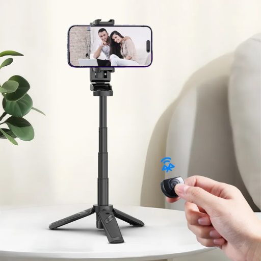Ulanzi JJ02 mobiltelefon állvány, markolat és selfie bot egyben, bluetooth kioldóval